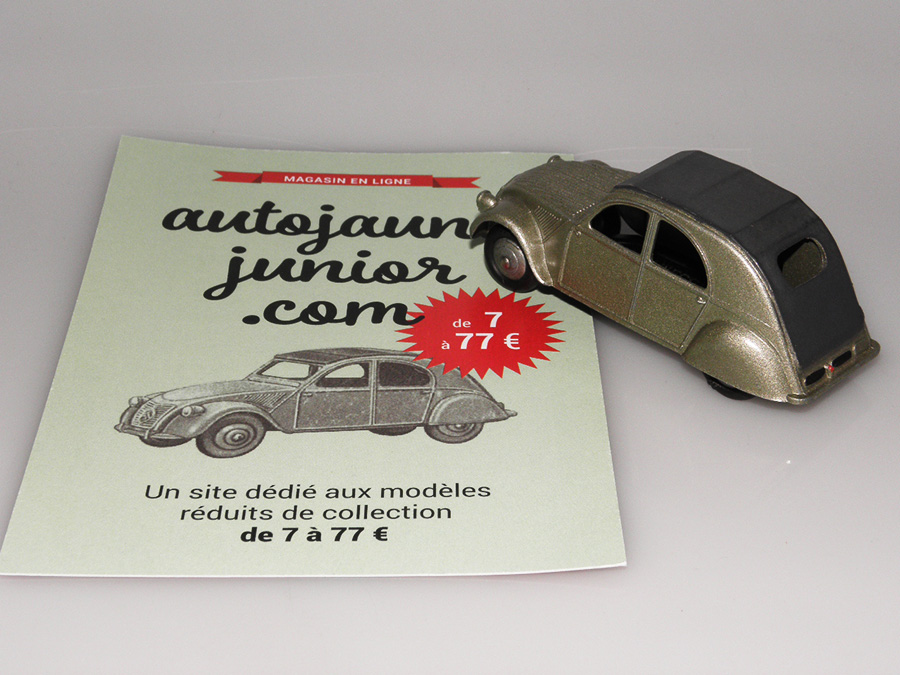 DINKY TOYS 24T,2CV CITROËN 1ere Variante - FR